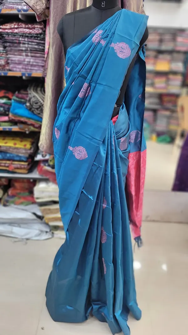 Silk Saree With Zari Work | SR65